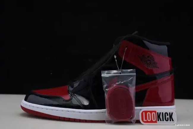 HYPE High 1 Bred Patent Jordan 555088-063 Air OG 0607